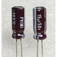 Nichicon PV 15uf 50v capacitor