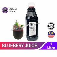 BLUEBERRY SYRUP 1L TAIWAN 博霸蓝莓浓缩果汁 Jus Markisa Pekat/ Fruit Juice Concentrate Kordial/Cordial/ Sirap