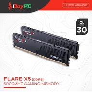 G.Skill Flare X5 DDR5 16GB (8GB x2) 6000MHz CL30 Gaming RAM (F5-6000J3038F8GH2-FX5)