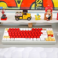 EVA No. 2 Machine Keyboard Keycap XDA Height Red Keycap Five-Sided Sublimation GMK75/68/87/98/104