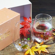 [特價現貨] 日本 冷感秋葉變色杯 1隻 丸モ高木陶器