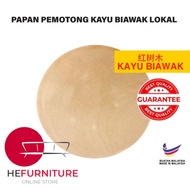 Thick Natural Solid Wood Chopping Board Cutting Board/ Papan Pemotong Kayu Biawak/ Kayu Tembusu/ 实木切