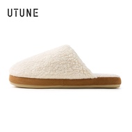 UTUNE Women's Indoor Cotton Slippers Non-slip Warm Cute Furry Slippers