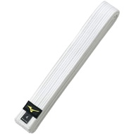 MIZUNO Judo White Belt (Twill Fabric Belt / With Backing) Size 1
