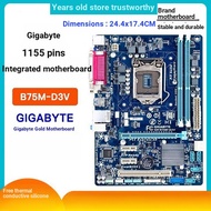One Year Warranty Gigabyte/Gigabyte B75M-D3V LGA1155 Asus B75 Motherboard Super H61