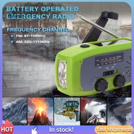 PP   Portable Emergency Radio Emergency Radio Emergency Solar Radio with Led Flashlight Portable Han