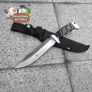 Columbia Black Hawk Knife Outdoor Camping Wolf Series/Full tang knife/ pisau Columbia/(Free knife po