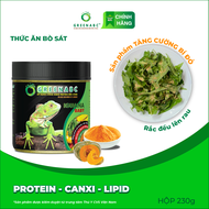 Thức ăn bò sát Iguana Baby GREENABC vị bí đỏ dùng cho Iguana từ mới nở cho đến 9x giúp tăng kích thư