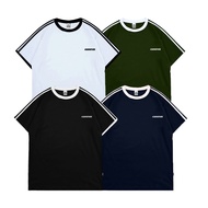 Otsky X 420 Father Men's Double Stripe Cotton 24s T-Shirt baju t shirt lelaki baju lelaki