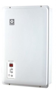 櫻花 - H100TF 10公升 頂出排氣 石油氣恆溫熱水爐 (白色)