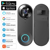 Tuya 1080P Smart WiFI Video Doorbell Smart Home Video Intercom Doorbell Camera SmartLife APP Works