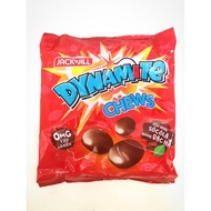 Dynamite Chews mint chocolate chewing candy 125g pack