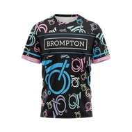 Brompton Bike Jersey Road Folding Bike Men Custom Printing 02