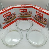 PYREX 21.5cm PIE PLATE /24cm PLAIN PIE PLATE