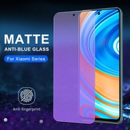 Matte Anti Blue Purple Light Tempered Glass Screen Protector for Xiaomi 14 13 12 13T 12T 11T 10T 9T Redmi Note 13 Pro 12 12s 11 11S 10 10s 9 9s 8 7 Pro Lite 13C 9T 10C 10A 9A 9C 8A Poco C65 X5 X4 X3 F5 F4 F3 F2 M6 M4 M3 F1 GT NFC X6 Pro