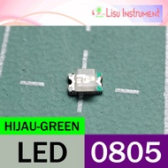 HIJAU 0805 SMD LED SMT Ultra Bright GREEN