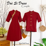 Imlek COUPLE DRESS | Cny 2022 | Chinese New Year 2022 | Cny DRESS | Chinese New Year clothes | Chine