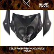Y16 MODIFIED HEAD VISOR CAP DEPAN Y16ZR ACCESSORIES Y16 AKSESORI