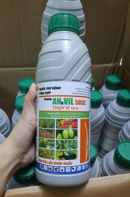 Thuốc trừ nấm bệnh ANVIL 5SC THỤY SĨ hoạt chất HEXACONAZOLE chai 1l nguyên liệu ngoại nhập
