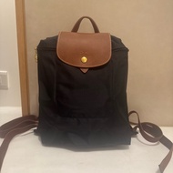 Longchamp Le Pliage 後背包 專櫃斷貨顏色 黑