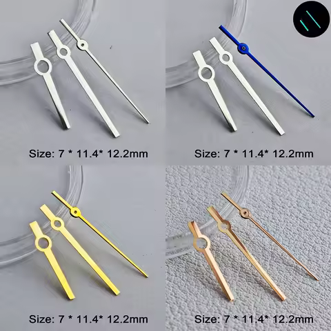 high-quality M8285 watch hands have a blue-green Lumoinous fits for M8285/N H35 sports watch pointer