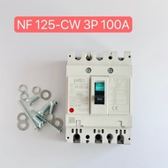 เบรกเกอร์ Breaker เบรกเกอร์ 3 เฟส NF125-CW 3P 80A100A125A