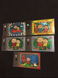 Sanrio Minna no Tabo 大口仔 1992-1993年占卜閃咭貼紙 ((每張))