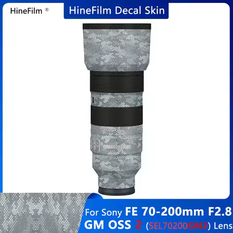 For sony 70 200 gm ii skin SEL70200GM2 Anti-Scratch Lens Sticker 70-200gm2 Protective Film for Sony 