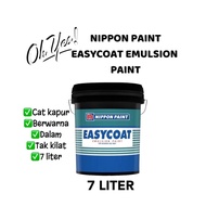 7 LITER NIPPON PAINT EASYCOAT EMULSION PAINT(CAT KAPUR BERWARNA)