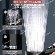 HITAM Bath Shower Head SET Shower SET Hand Shower Head Jet Shower SET - BLACK SET