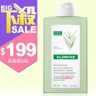 售完勿下【小桃子藥妝 】 KLORANE蔻蘿蘭 紙莎直順水漾洗髮精400ml (KL010-X) 2018/04