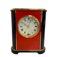 二手精工 QF 713K DECOR 雙顏色昭和復古古董金色桌鐘