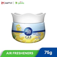 Ambi Pur Air Freshener Refreshing Lemon Car Gel 75g