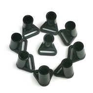 Tent Support Telescopic Rod Fiber Aluminum Alloy Fixed Foot Buckle Fishing Umbrella Door Rod Accesso