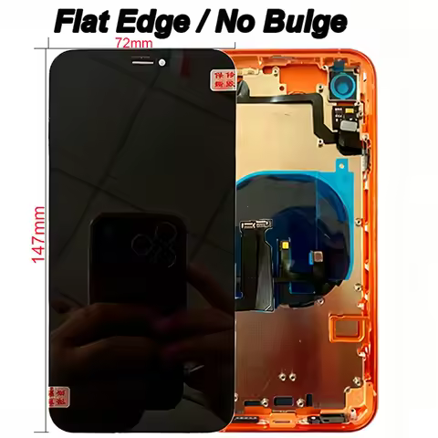 For iPhone XR To 17 Pro Design Flat Screen Assembly, Replace Curved Screen Perfect Matching XR like 