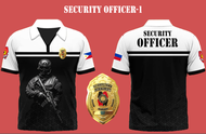 JERSEY SECURITY FULL PRINTING POLO SHIRTS FOR MEN 3D SHIRT FULL SUBLIMATION FOR MEN WOMEN UNIFORM PO