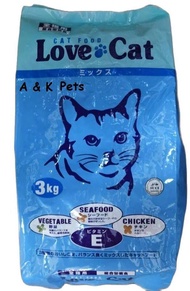 Love Cat Makanan Kucing murah - 3KG