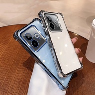 Luxury Plating HD Transparent Phone Case For Realme 15 14 Pro Plus 14X  C75 C71 Note 70 70T 60 Shock
