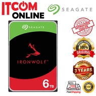 SEAGATE IRONWOLF 2TB 3TB 4TB 6TB 8TB 10TB 12TB 256MB 5400RPM SATA III  NAS HDD