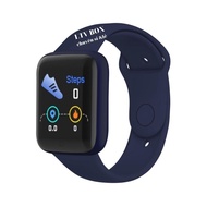 Đồng Hồ Thông Minh Y68 Đồng Hồ Theo dõi sức khỏe đo nhịp tim huyết áp bước chạy lượng Calo Kết Nối