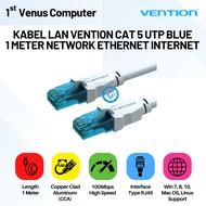 Vention Cat 5 UTP Blue Network Ethernet Internet LAN CABLE VENTION CABLE UTP 1M BLUE CAT52M / VEN07-
