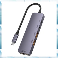 [G V W E] 5-In-1 Docking Station USB 3.2 GEN 2 Multifunctional Adapter for Laptop PC Accessories