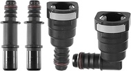2 Set Fuel Line Hose Connecting 5/8 Inch 15.82 mm SAE to 35/64 Inch 14 mm