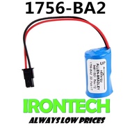 NEXERGY Allen Bradley PLC Replacement Battery for 1756-BA2 BR2/3A-AB 1745-B1 3.0V 1200mAh Battries