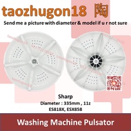 Sharp Washing Machine Pulsator Mesin Basuh Kipas ES818X ESX858