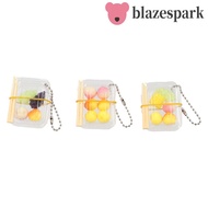BLAZESPARK Mini Fast Food Box Keychain, Plastic Fast Food Box Simulation Fast Food Box Keychain, Tri