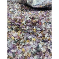 Lici Artwork Aurora Crushed Stone Purple Titanium 23 23 Plus 100g Amethyst Crystal