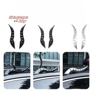 [hugepe-t] 2Pcs Personalized Universal Car 3D Dragon Horn Roof Decoration Creative & Cool Car Exteri
