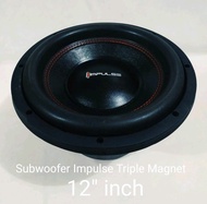 Subwoofer Impulse Triple Magnet 12 inch Double Coil - Magnet Wooowww