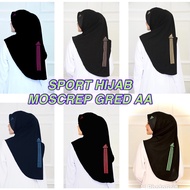 TUDUNG SUKAN : SPORT HIJAB ADIDAS SEGI TIGA🚴‍♂️🏌️‍♂️🤸‍♂️🏋️‍♂️🚴‍♀️🏏🎳🥋🏒🏑🏓🥍🎾⚽️